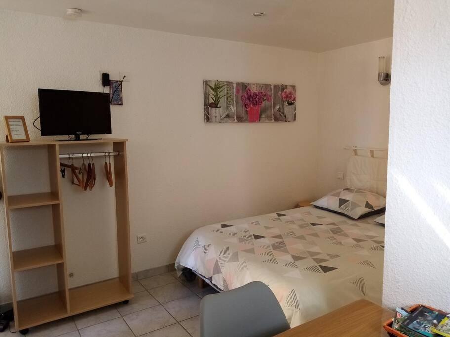 Studio Meuble Independant Tout Confort Classe 2** Aubenas Dış mekan fotoğraf
